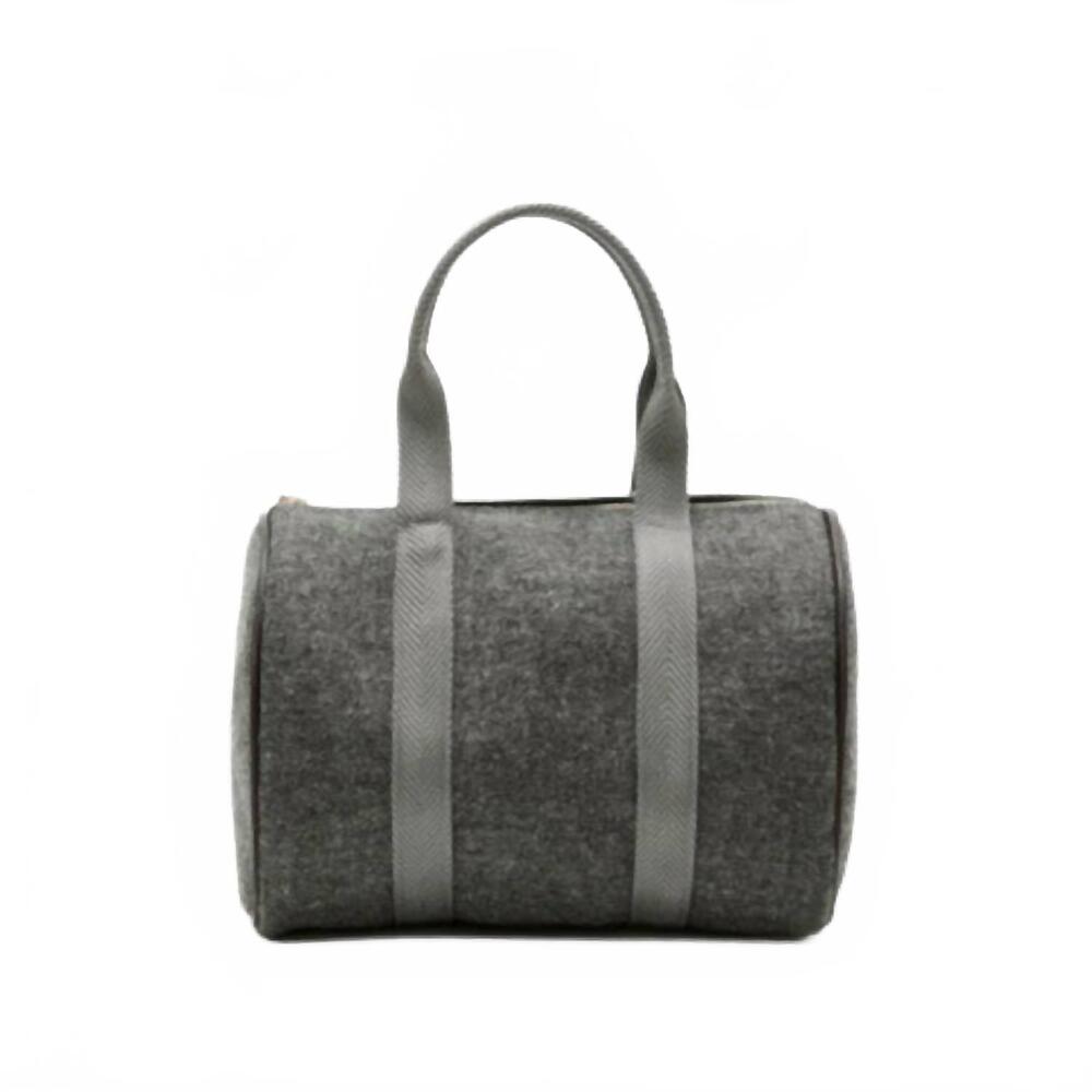 NEW RUE DE VERNEUIL women's periple small shoulder bag in whip grey flannel